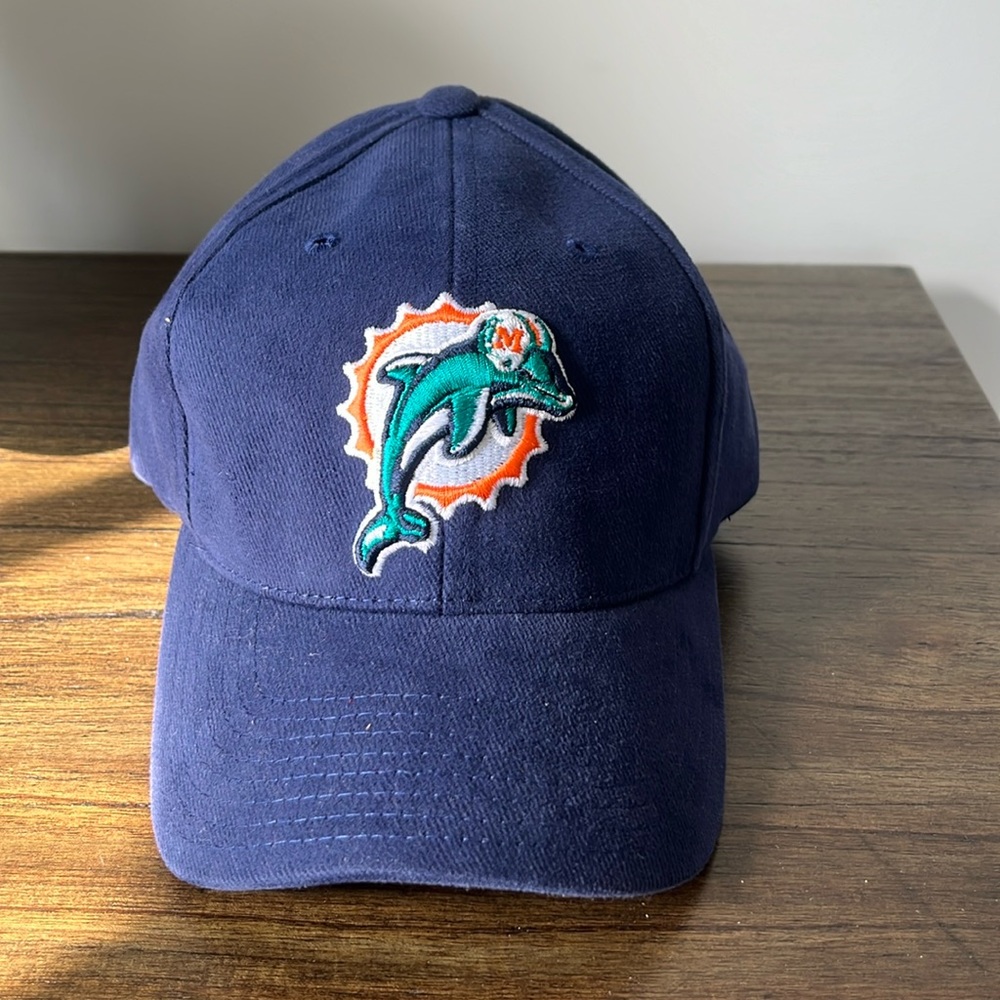 Reebok Miami Dolphins Velcro Strap Adjustable Hat